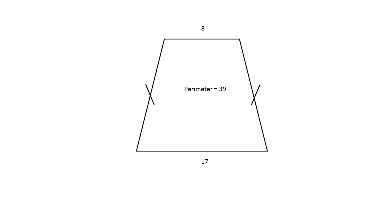 j and m are base angles of isosceles trapezoid