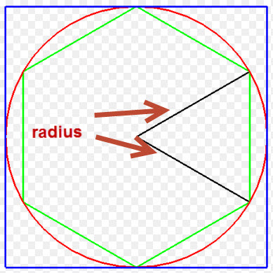 How to find the length of the diagonal of a hexagon - Intermediate Geometry