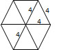 How to find the length of the diagonal of a hexagon - High School Math