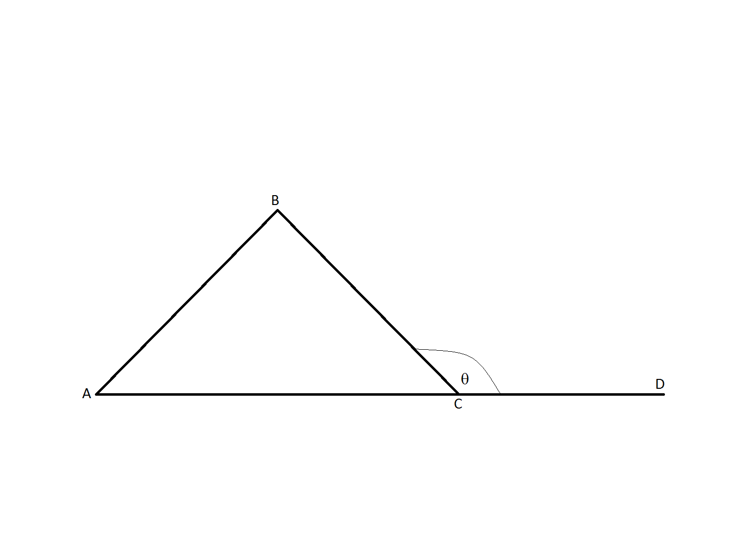 How to build a obtuse triangle with a compass and a ruler How to build a obtuse triangle with a compass and a ruler